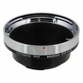 Fotodiox Pro Lens Mount Adapter - Bronica ETR Mount SLR Lenses To Canon EOS Mount SLR Camera Body ETR-EOS-P